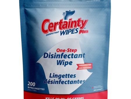 Certainty Plus 96200R Disinfectant Wipes | Denson CFE Cheap