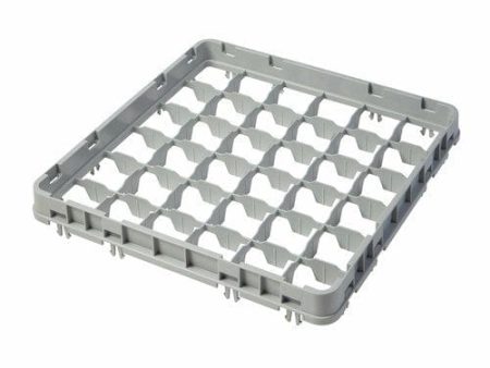 Cambro 36E2151 Half Drop Extender for Camracks Soft Gray 19-5 8 x 19-5 8 x 2 Adds 1-5 8 to Rack Height | Denson CFE Online now