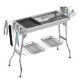 Outdoor Portable Folding BBQ Stainless Steel Grill Online Sale