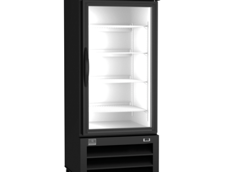 Kelvinator Commercial KCHGM26F 28 5 16  One Section Display Freezer w  Swing Door - Bottom Mount Compressor, Black, 115v Online Sale