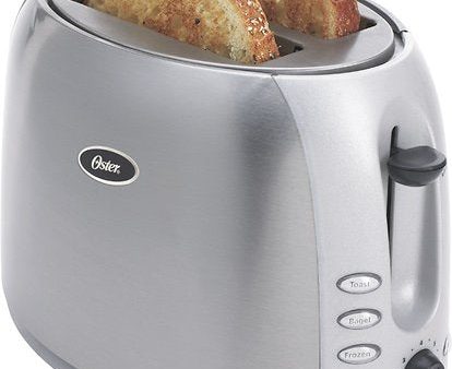 Oster - 2-Slice Wide-Slot Toaster - Black Cheap