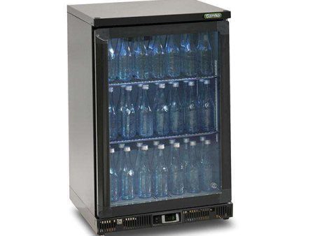 Vitrine réfrigérée - Basse, 1 porte vitrée - Noir - 140L on Sale