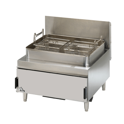 Star 630FF Countertop Gas Fryer - (1) 30 lb Vat, Twin Baskets, Natural Gas Online now