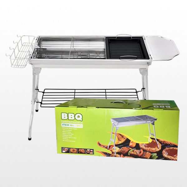 Outdoor Portable Folding BBQ Stainless Steel Grill Online Sale