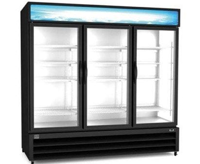 Kelvinator KCHGM72F 3 Door Glass Freezer Merchandiser Online now