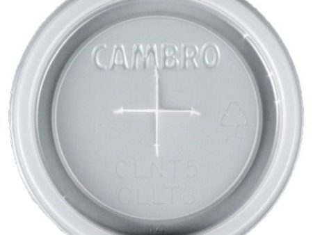 Cambro CLNT5190 CLNT5 Disposable Lid | Denson CFE Supply