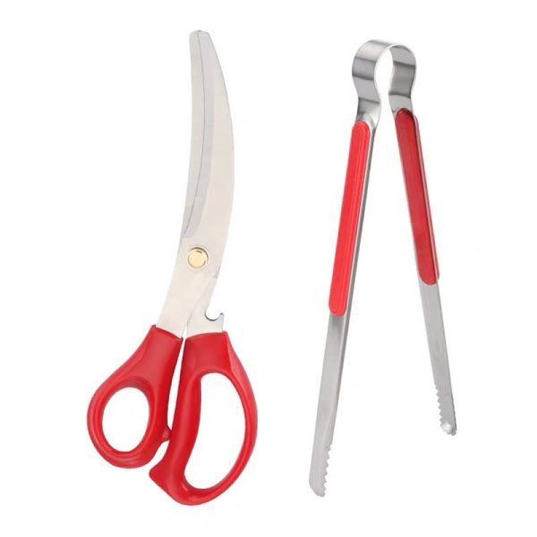 New Korean BBQ Scissors Clip Tool Set For Discount