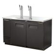 True TDD-2-HC Direct Draw Beer Dispenser 59  - 2 Keg Kegerator with 2 Taps For Cheap