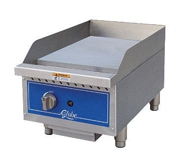 Globe GG15G 15? Wide Gas Countertop Griddle With Single Burner And Manual Control - 30,000 BTU Online now